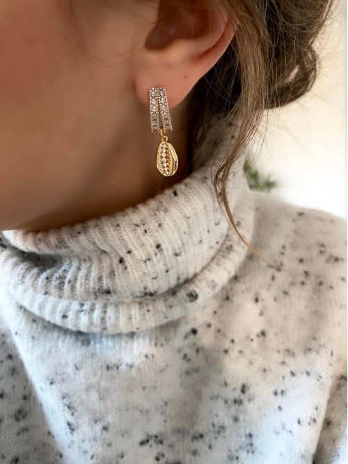 Earrings Shell