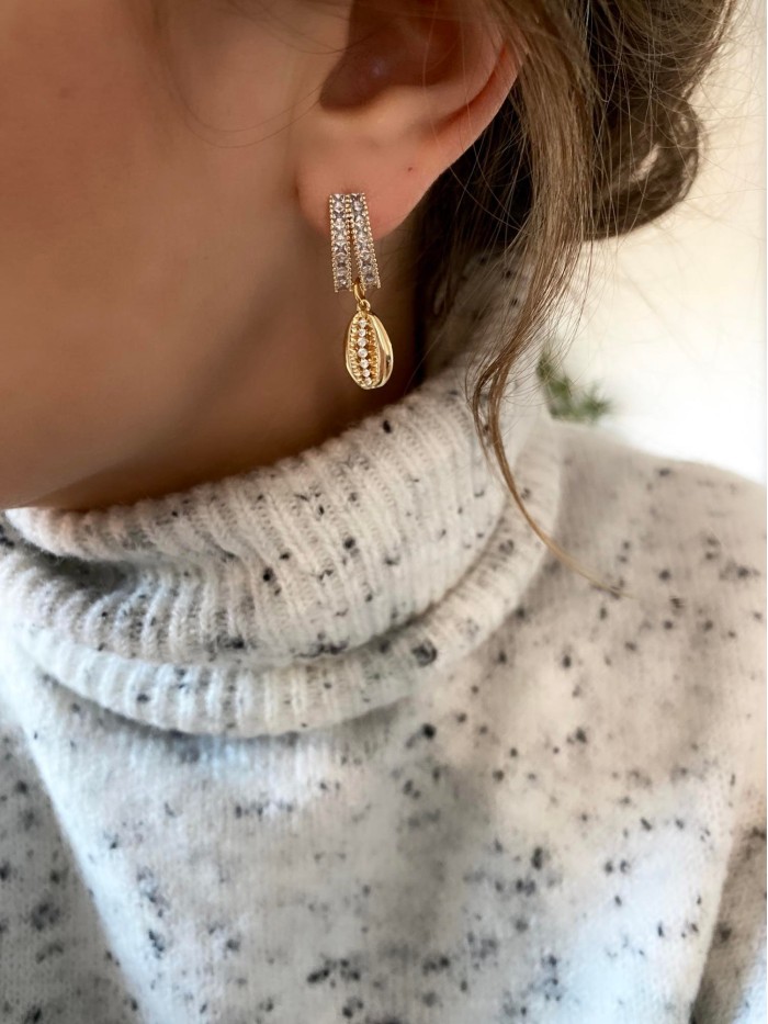 Earrings Shell