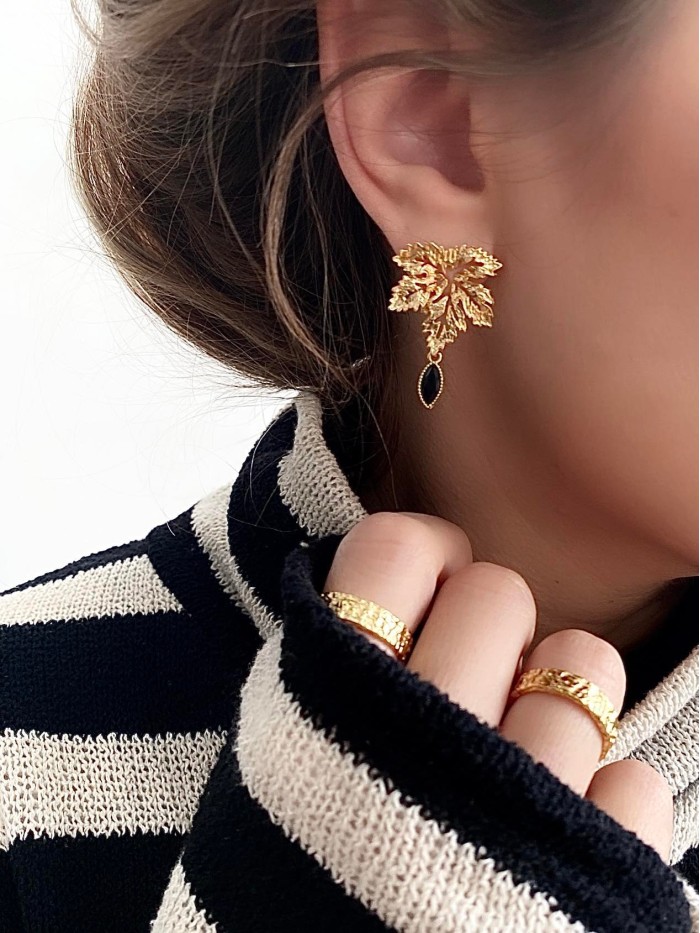 Earrings Maple
